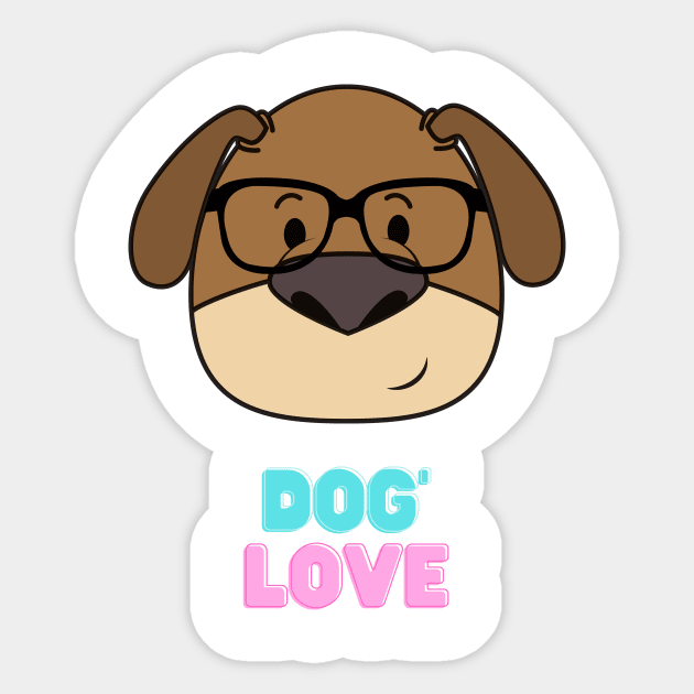 Love dog Sticker by MeKong